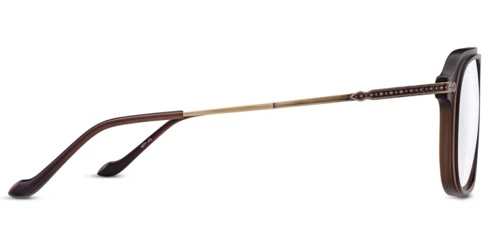 Alternative view of Matsuda M2062 Taupe Antique Gold 56-15-145