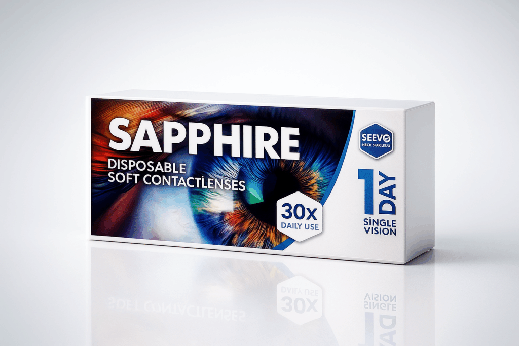 Sapphire daglenzen 30 sttuks