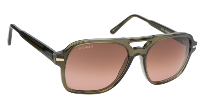 Alternative view of Serengeti Marco Shiny Milky Forest Dark Green PDGR