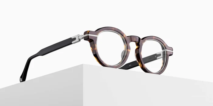 Alternative view of Matsuda M2050 Tokyo Tortoise - Brushed Silver 46-24