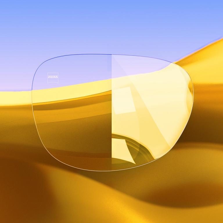 De nieuwste coating van Zeiss, tegenover een standaard coating.