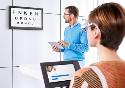 Oogmeting met de Hoya EyeGenius