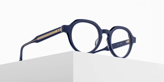 Alternative view of Matsuda M1032 Dark Navy Crystal 47-22-145l
