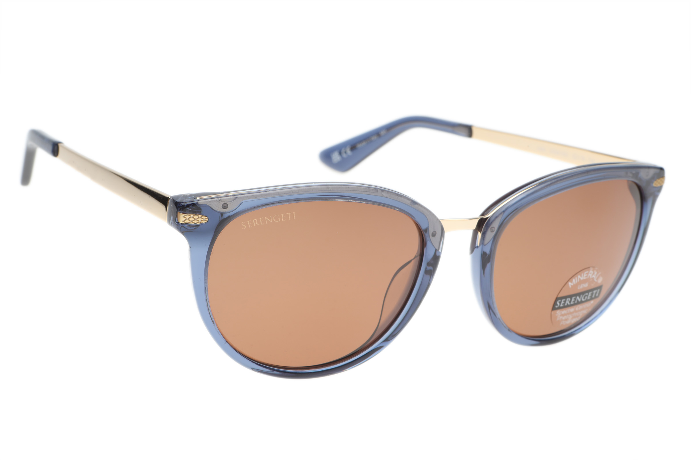 Serengeti Jodie Shiny Crystal Fed Blue Shiny Light GoldPD - Afbeelding 2